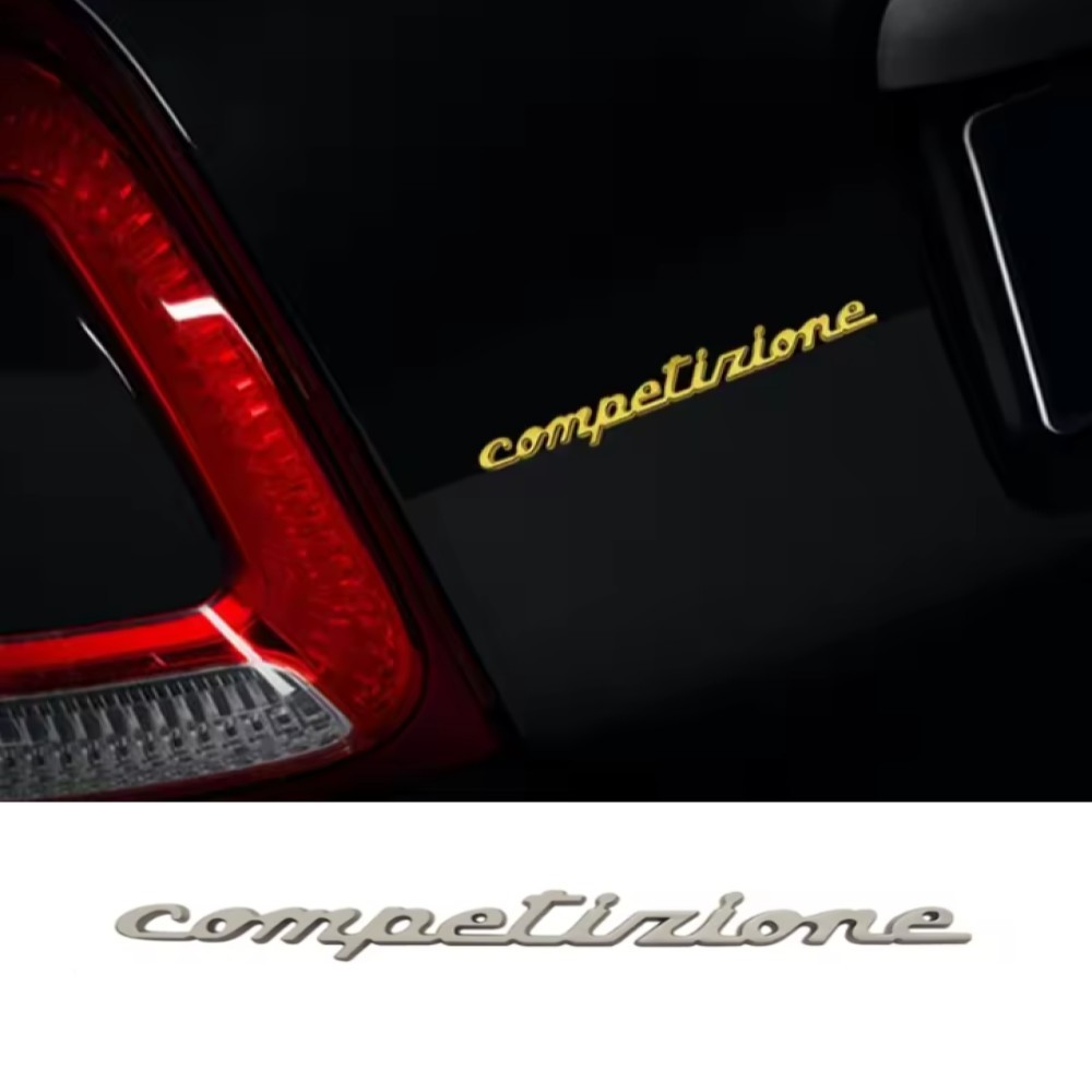 Xtreme Racing Decorazioni Auto Stemma Competizione in alluminio 14 cm adesivo