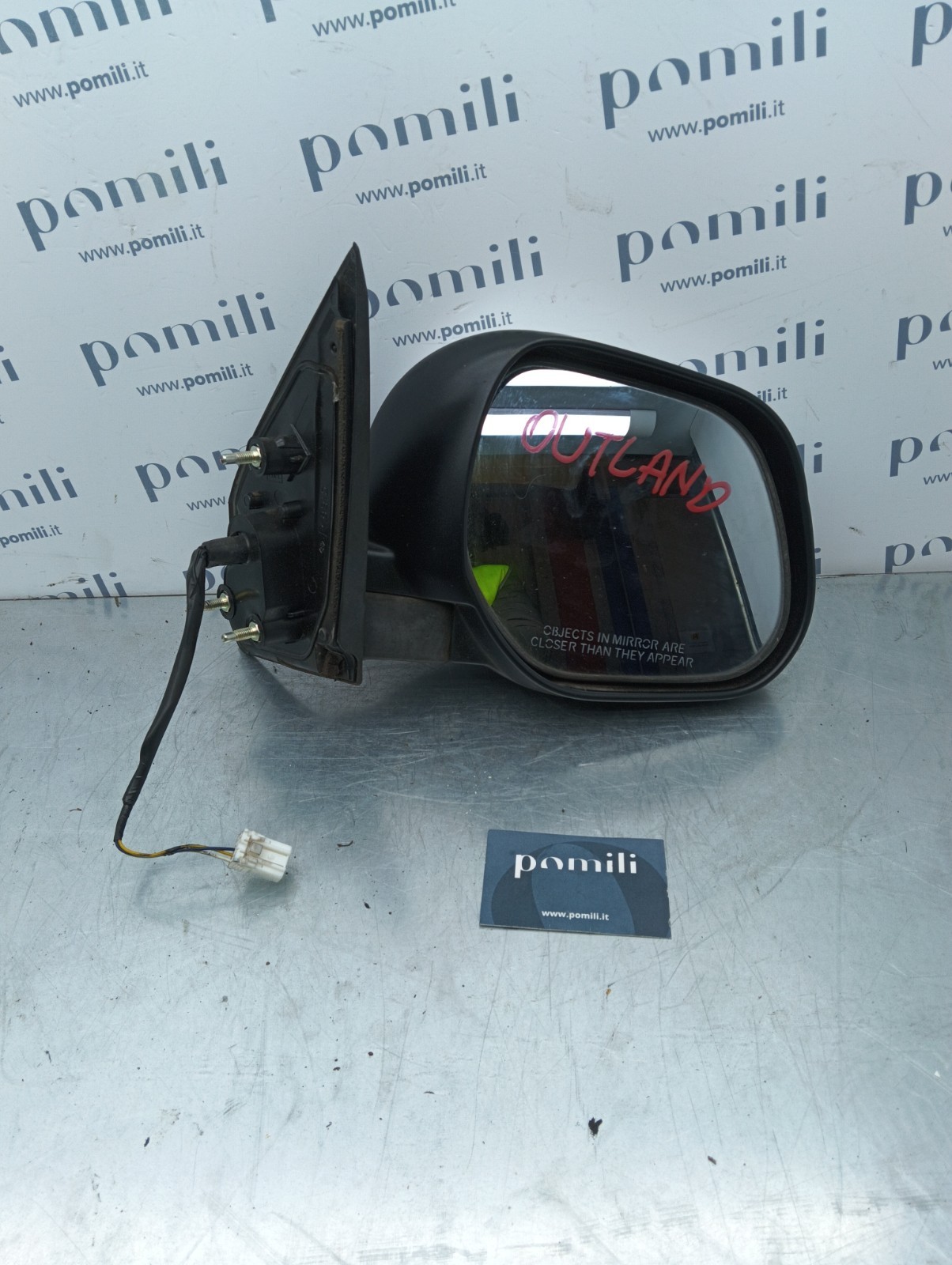 Pomili Cristalli Mitsubishi Outland 0225889 specchietto destro usato
