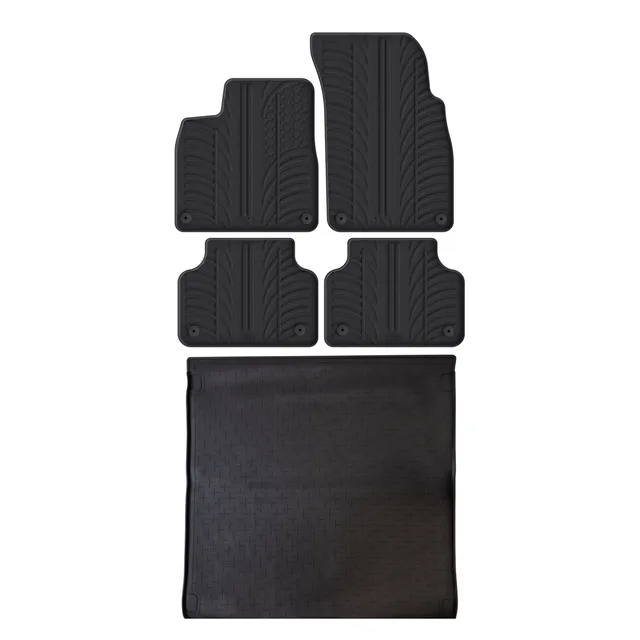 Travall Bundles Audi Q8 kit tappetino bagagliaio e auto gomma 2018-