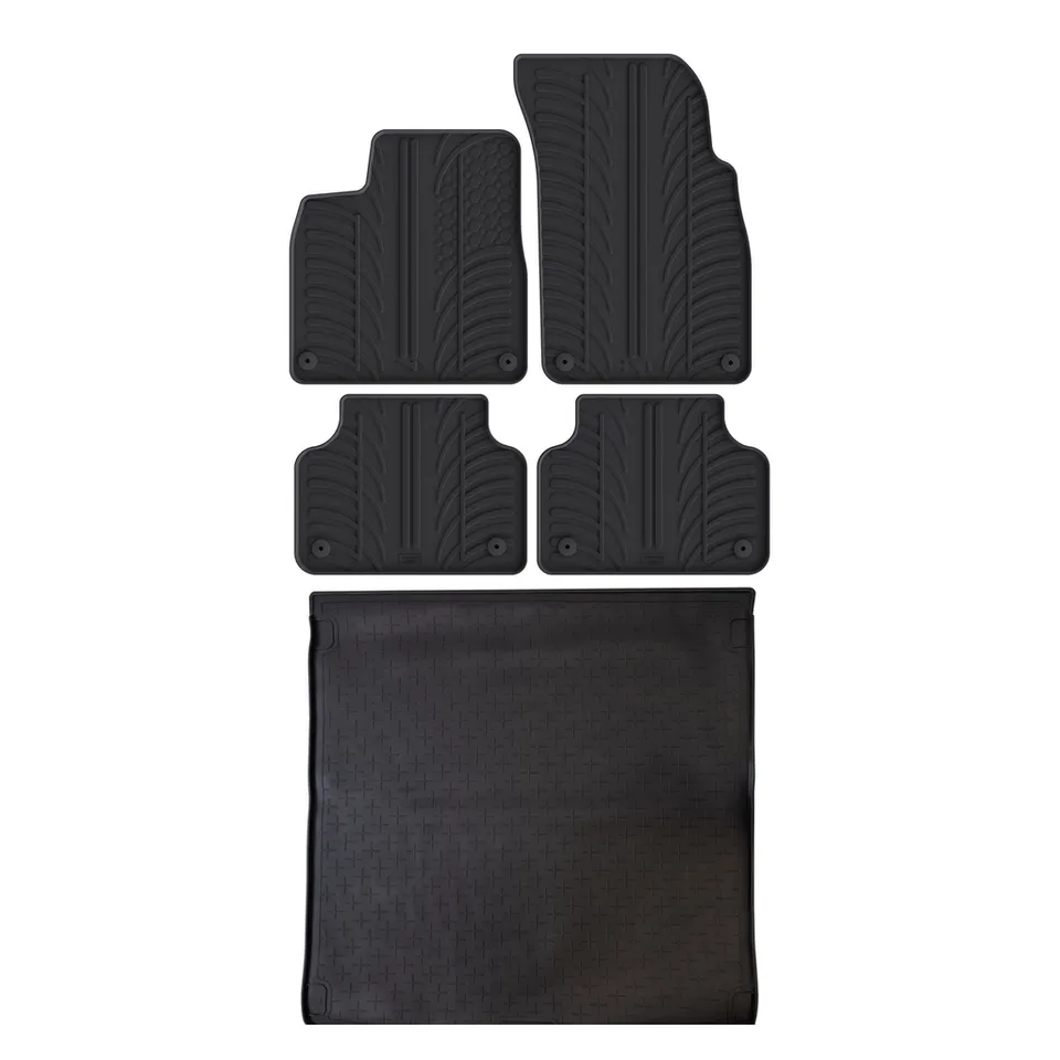 Travall Bundles Audi Q8 kit tappetino bagagliaio e auto gomma 2018-