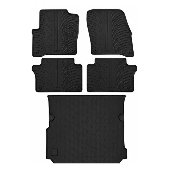 Travall Bundles VW Sharan (2010-2022) kit bagagliaio e tappetini in gomma
