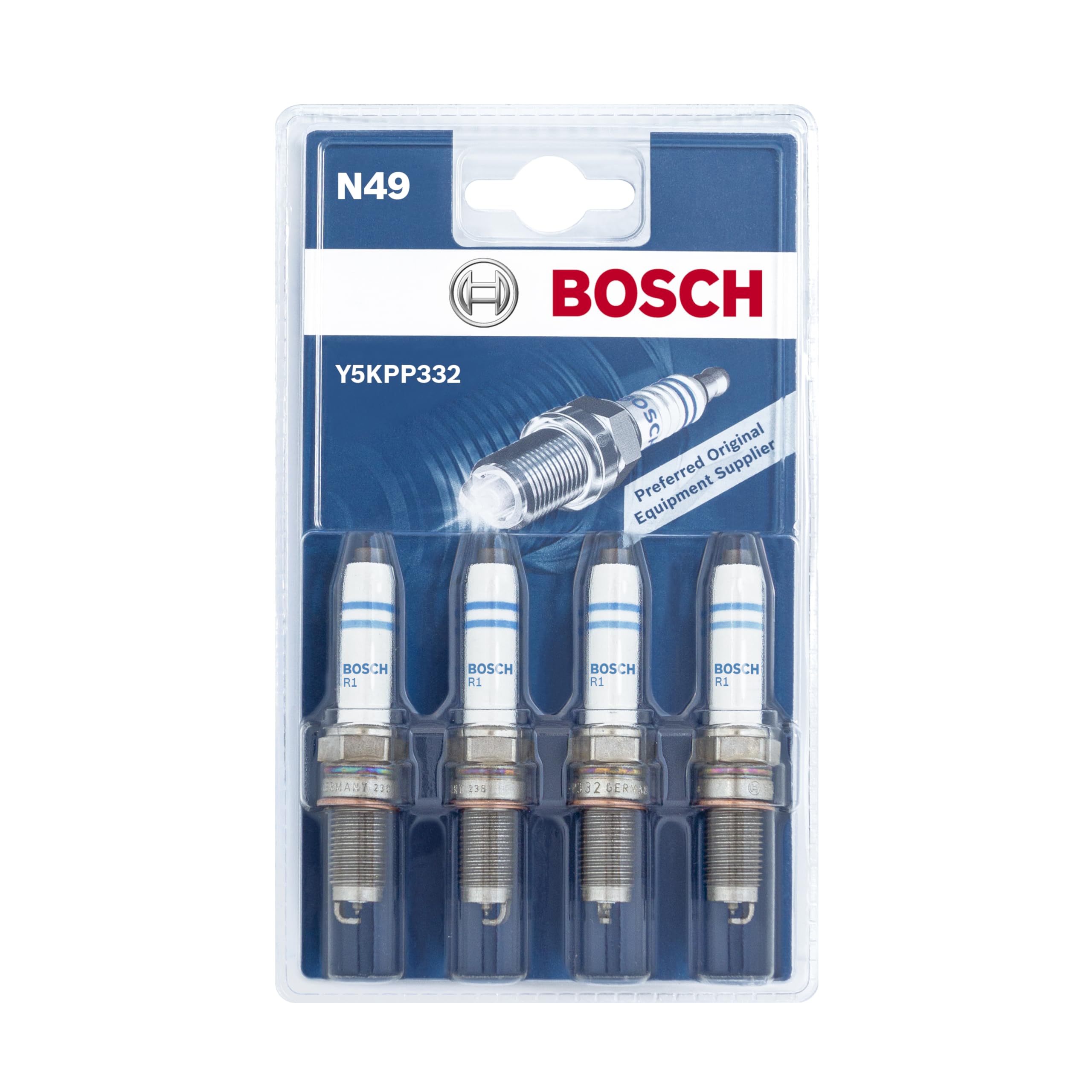 Bosch HCP Candele di accensione Y5KPP332 N49 candele doppio platino set 4