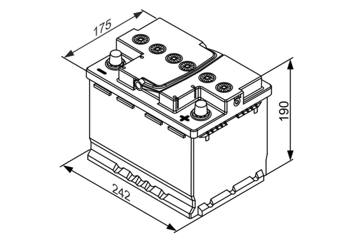 Bosch Batterie S5A05 batteria auto AGM 60 Ah Start/Stop