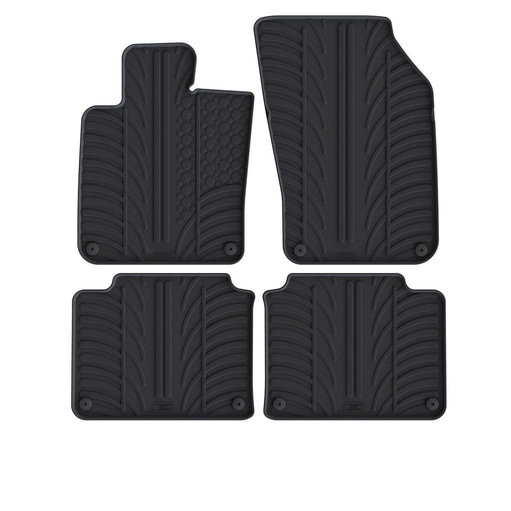 Travall Car Mats Volvo S90 (2016-2025) tappetini in gomma sagomati