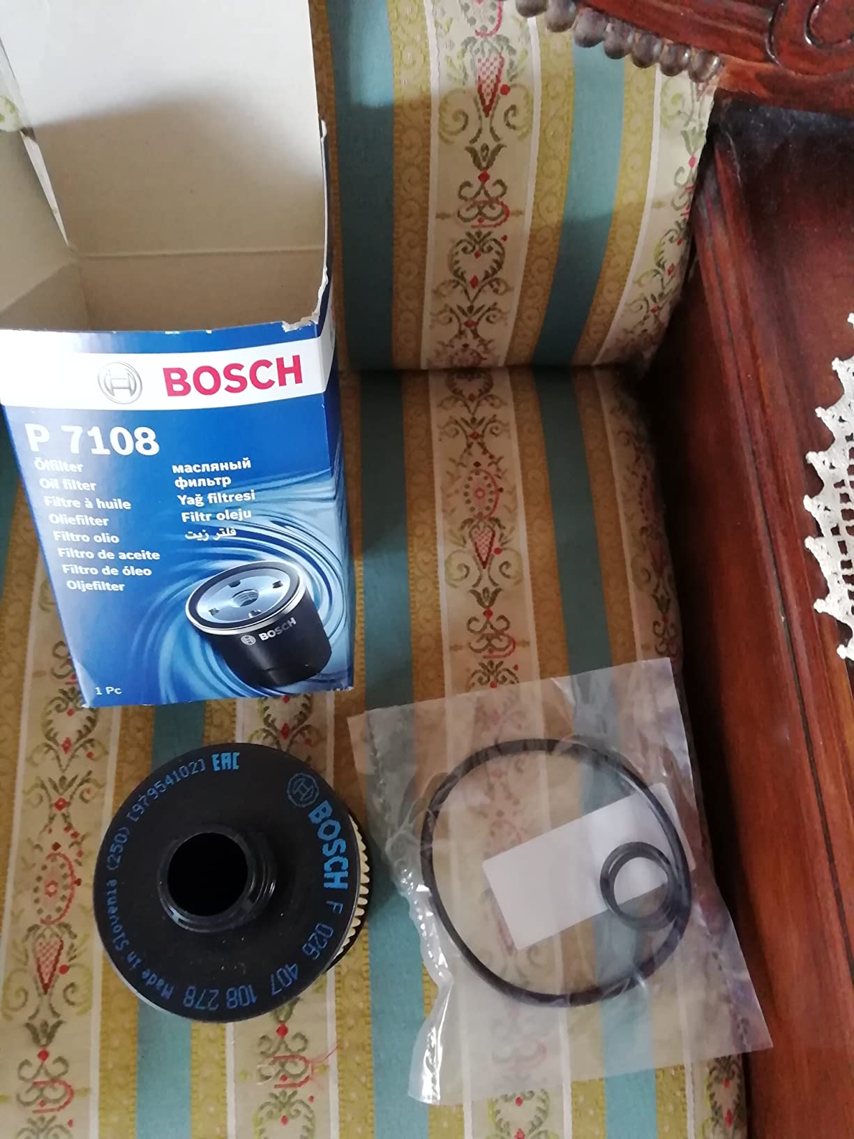 Bosch Filtri F026407108 filtro olio motore