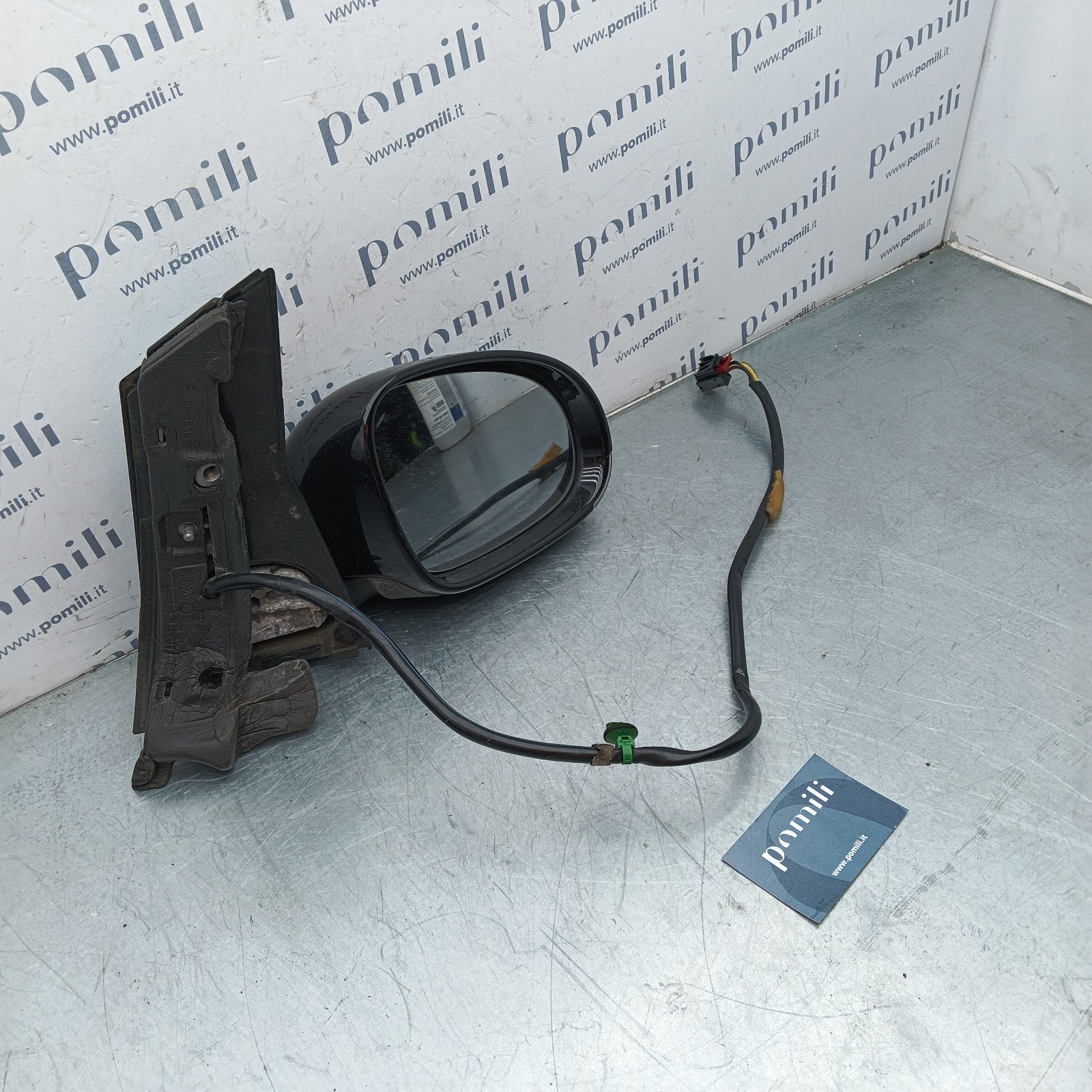 Pomili Cristalli Specchietto retrovisore destro (10 PIN) Volkswagen Golf V+ (2005-13) 010836 usato