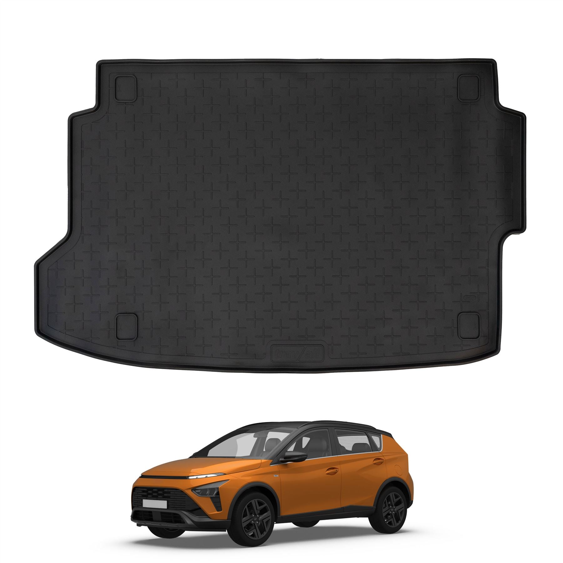 Travall Trunk Liners Hyundai Bayon vasca baule gomma dal 2021
