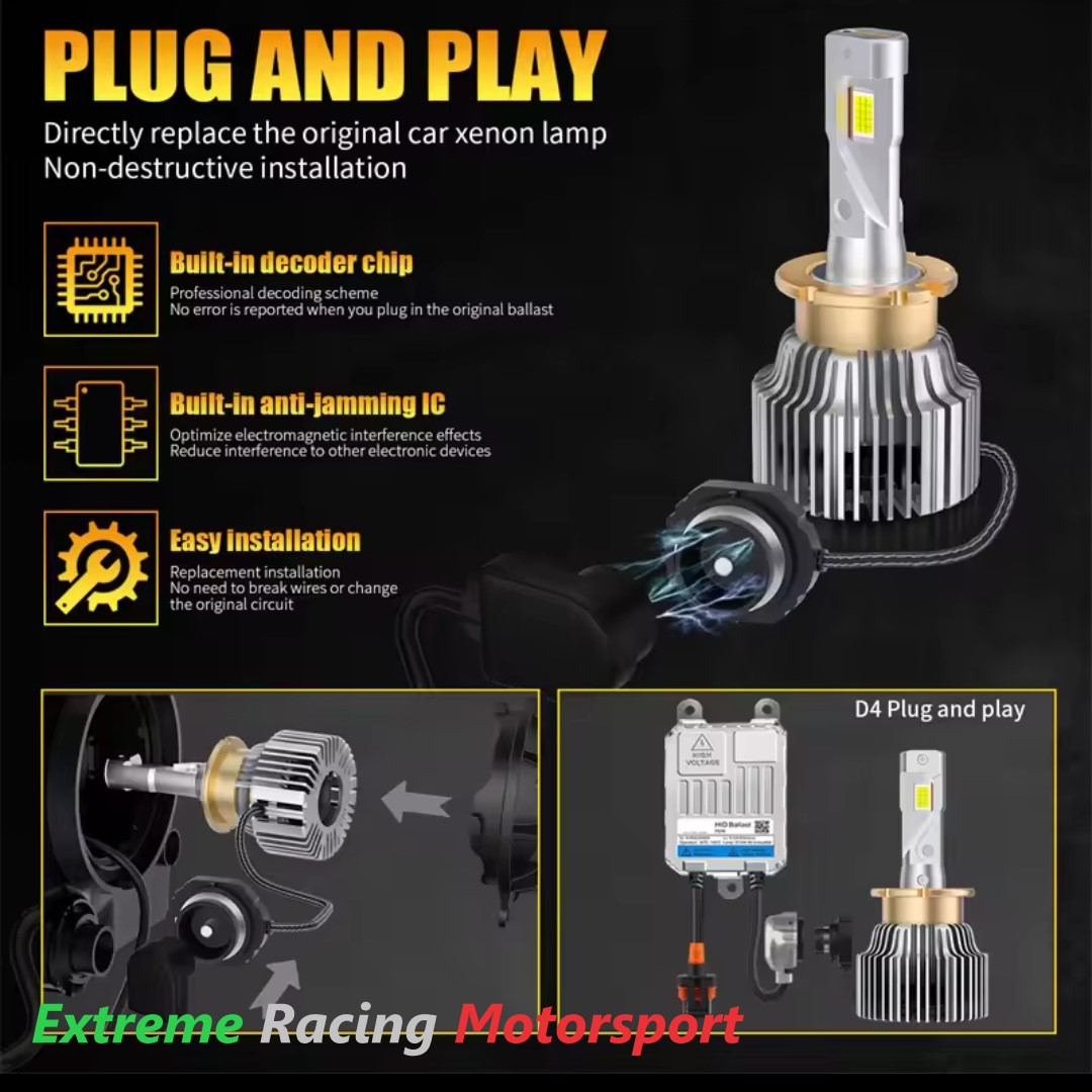Xtreme Racing Kit Illuminazione LED DSeries EVO 2 TG D2S kit LED small