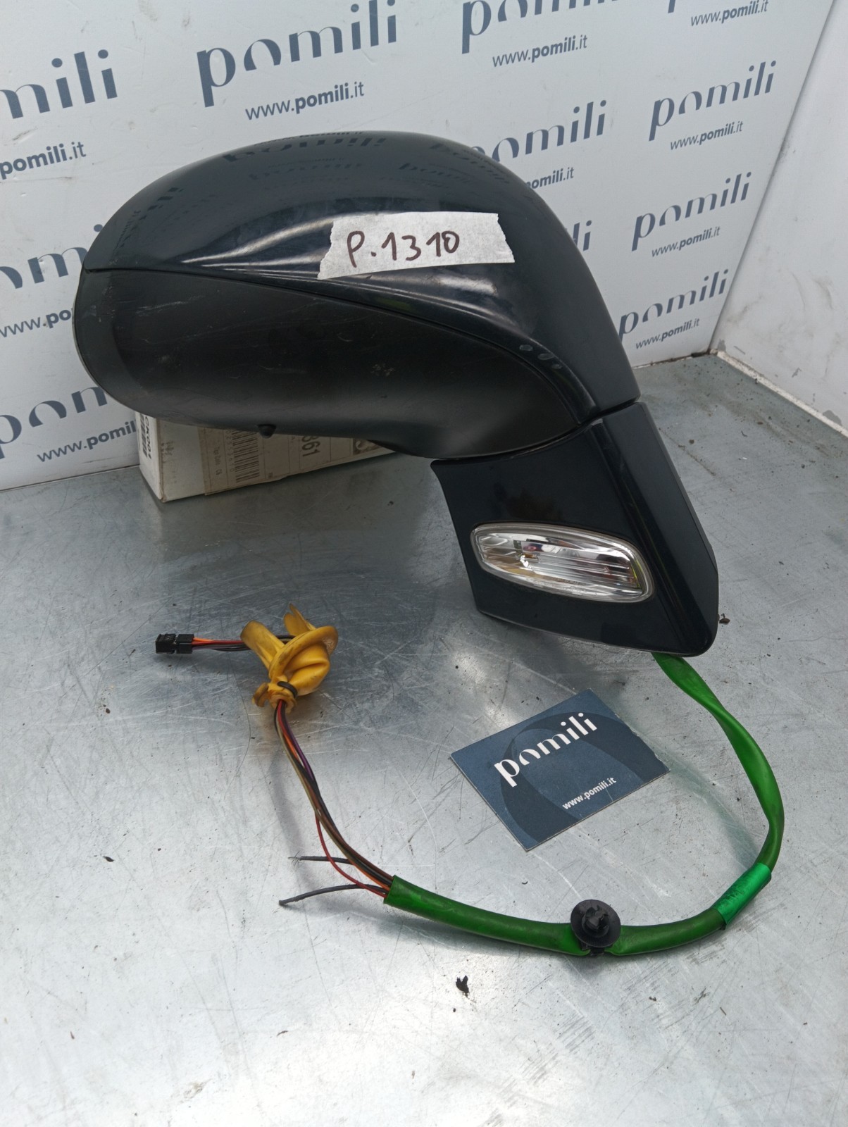 Pomili Cristalli Specchietto retrovisore 6PIN destro Peugeot 308 0202094 usato