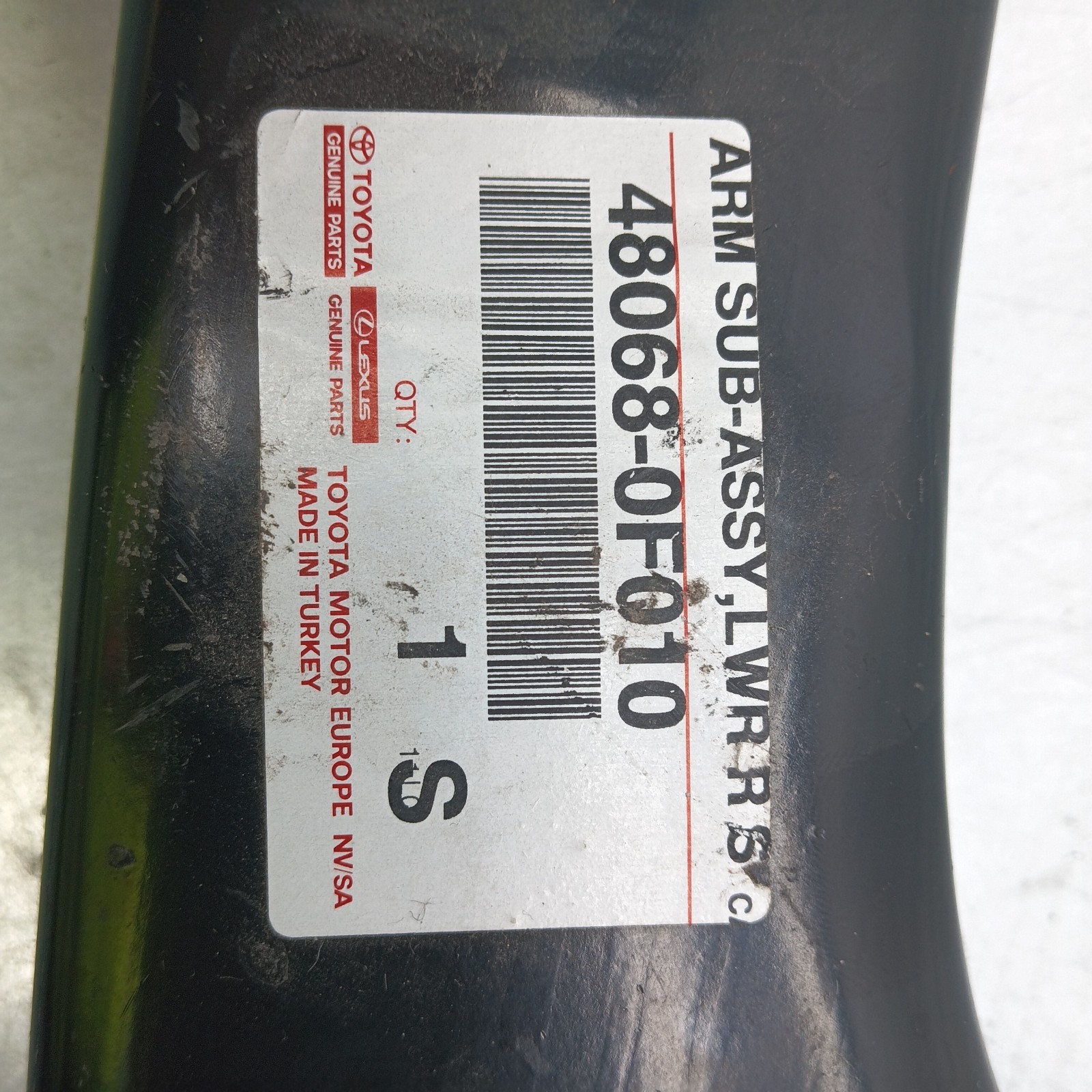 Pomili Sterzo e ammortizzatori Braccio oscillante inferiore anteriore destro Toyota Corolla Verso 480680F010
