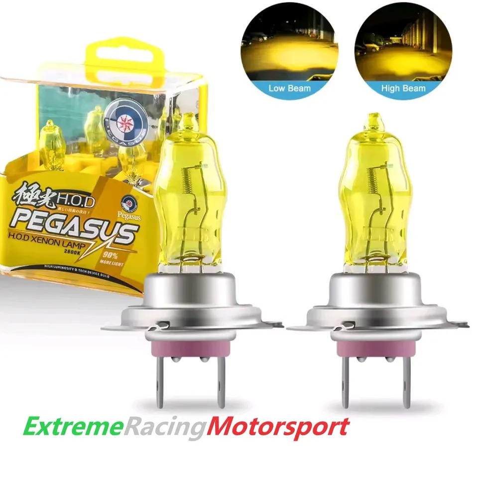 Xtreme Racing Lampadine LED ERM H4 alogene 2800K coppia gialla