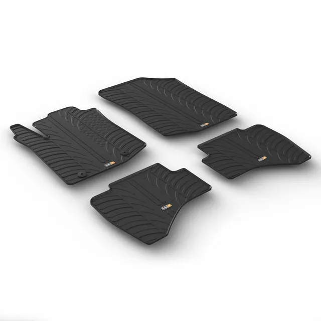 Travall Car Mats Toyota Aygo (2014-2022) tappetini gomma protezione