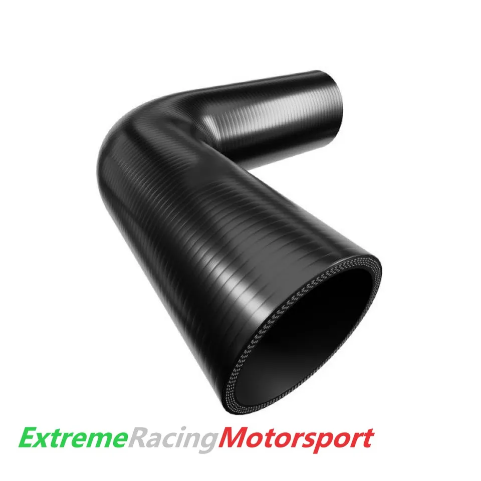 Xtreme Racing Impianto Carburante Curva Siliconica 90° ERM D. 60 mm NERO 90° rinforzata