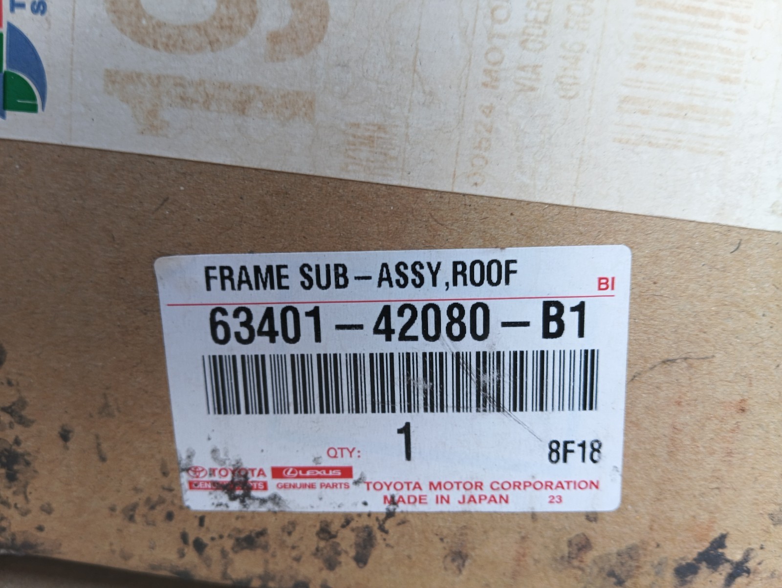 Pomili Lamierati esterni Toyota RAV4 kit barre guida portapacchi 63401-42080-B1