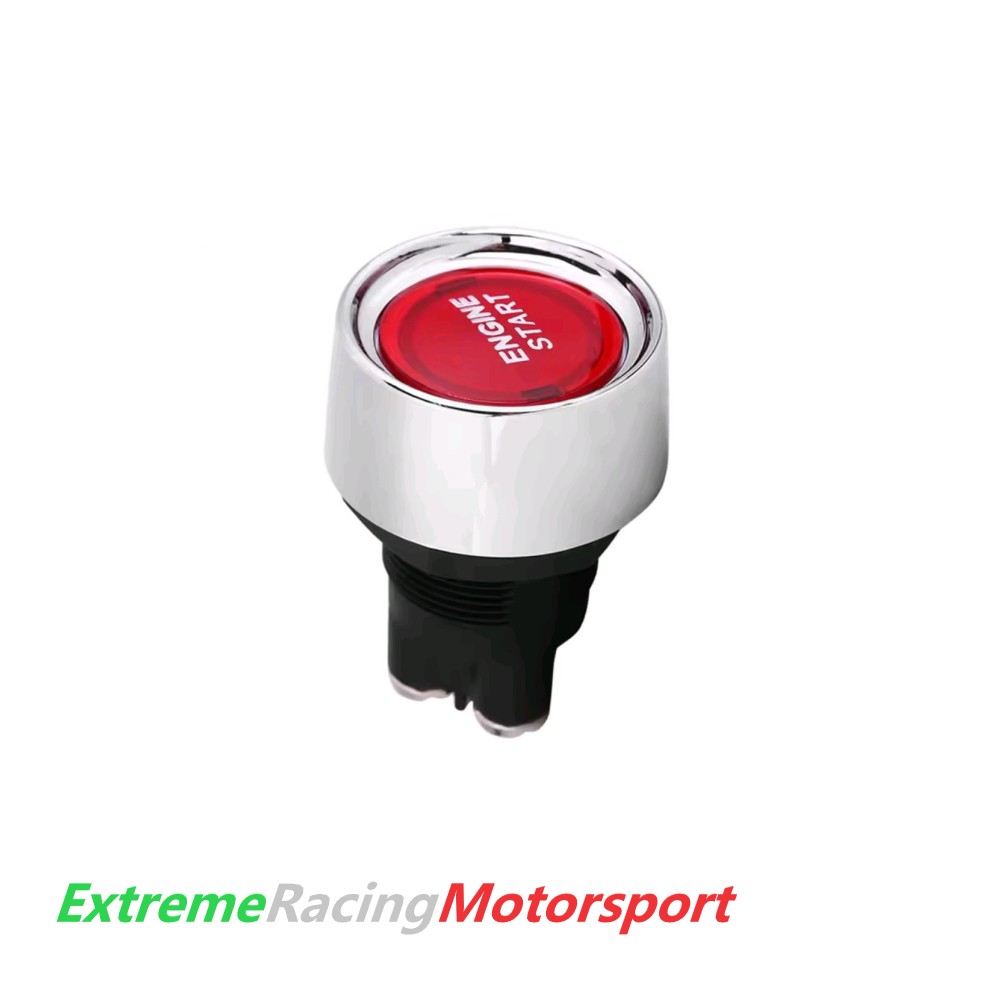 Xtreme Racing Decorazioni Auto e Adesivi Pulsante Engine Start 12V rosso foro 22 mm