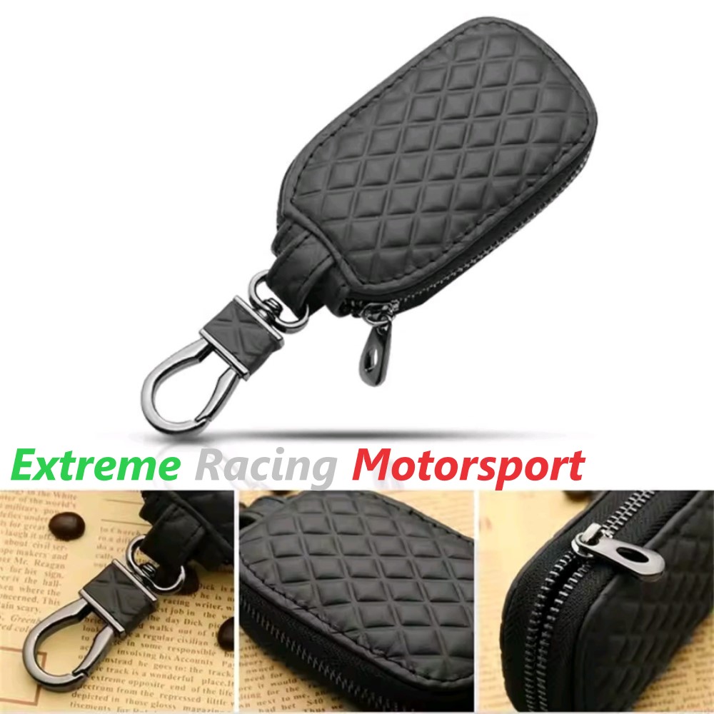 Xtreme Racing Decorazioni Auto e Adesivi Typ 4 portachiavi nero/marrone in poliuretano