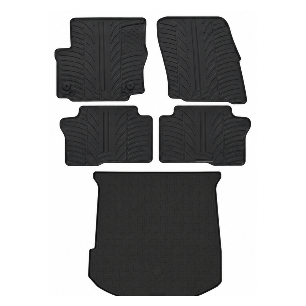Travall Bundles Ford Mondeo tappetini e vasca baule in gomma 2010-2014