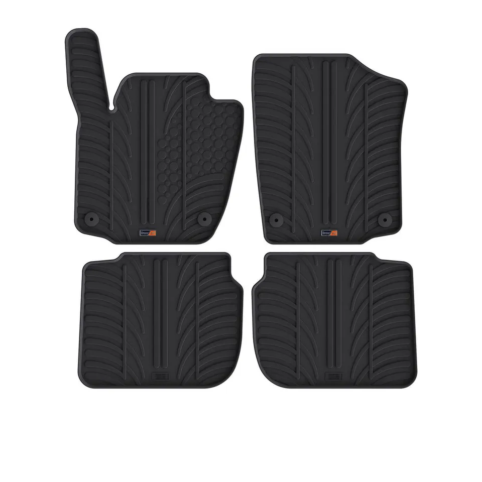 Travall Car Mats Skoda Rapid 2013-2019 tappetini in gomma