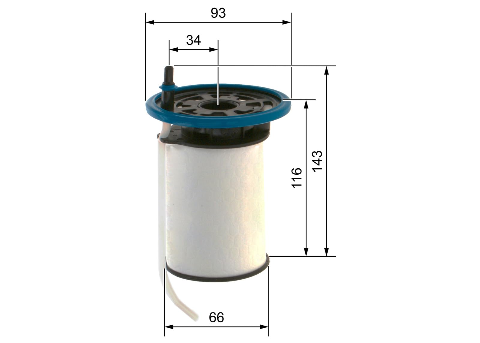 Bosch HCP Filtri F026402212 filtro carburante diesel 1 pezzo