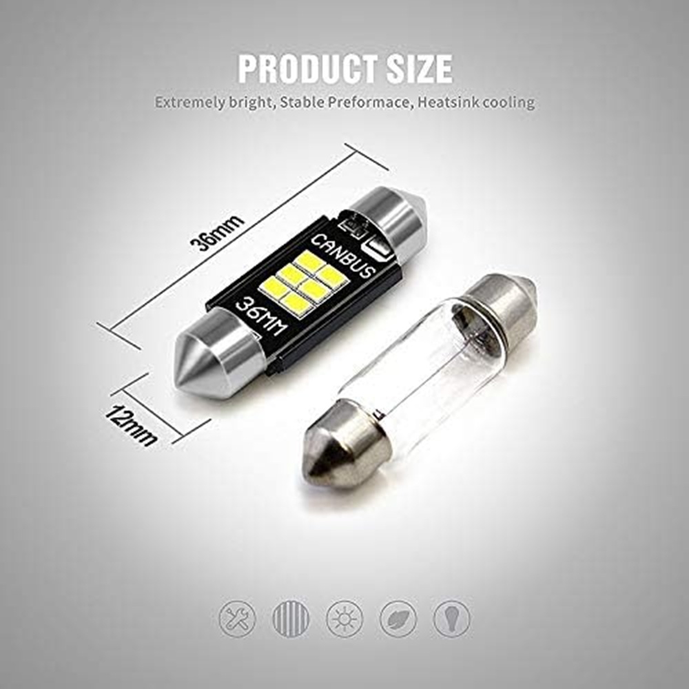 Xtreme Racing Lampadine LED C5W 31 mm coppia 12 V CANBUS