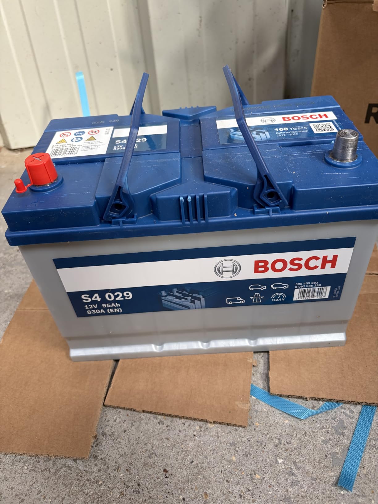 Bosch HCP Batterie S4029 batteria auto 95 Ah 830 A piombo acido