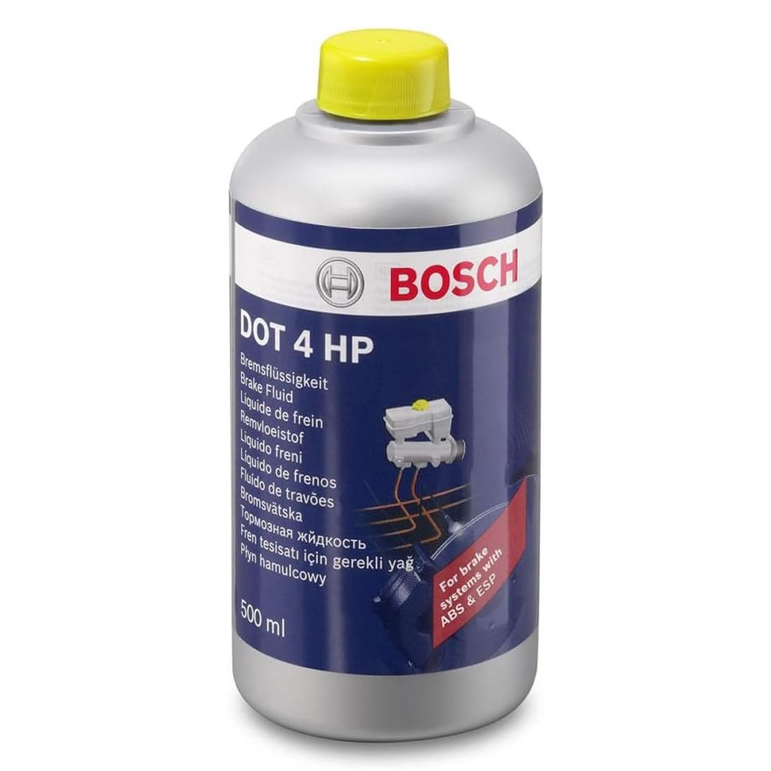 Bosch Sistema frenante DOT 4 HP liquido freni 1 L per ABS ESP