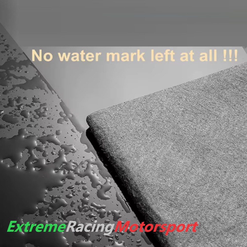 Xtreme Racing Decorazioni Auto Panno Assorbente Vetri 30x30 cm antialoni