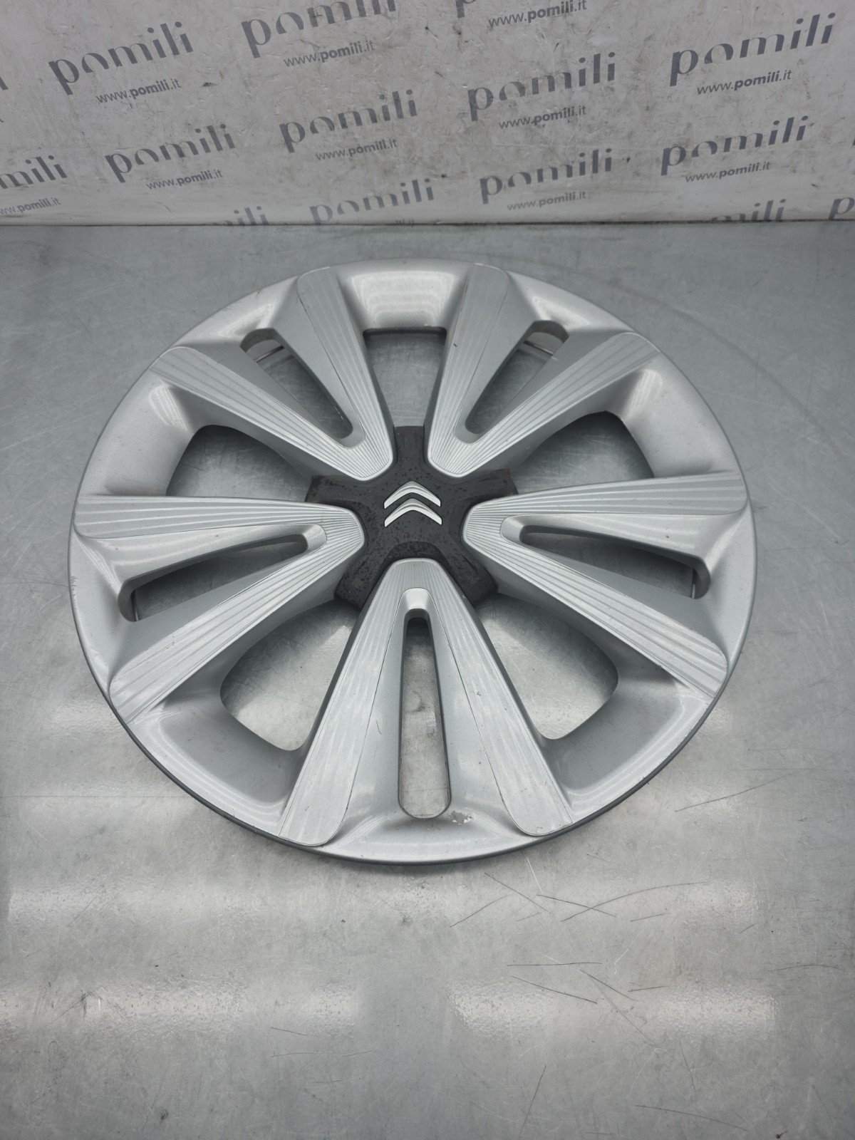 Pomili Altro auto Set 4 borchie coprimozzo Citroen per Raggio 16 usate