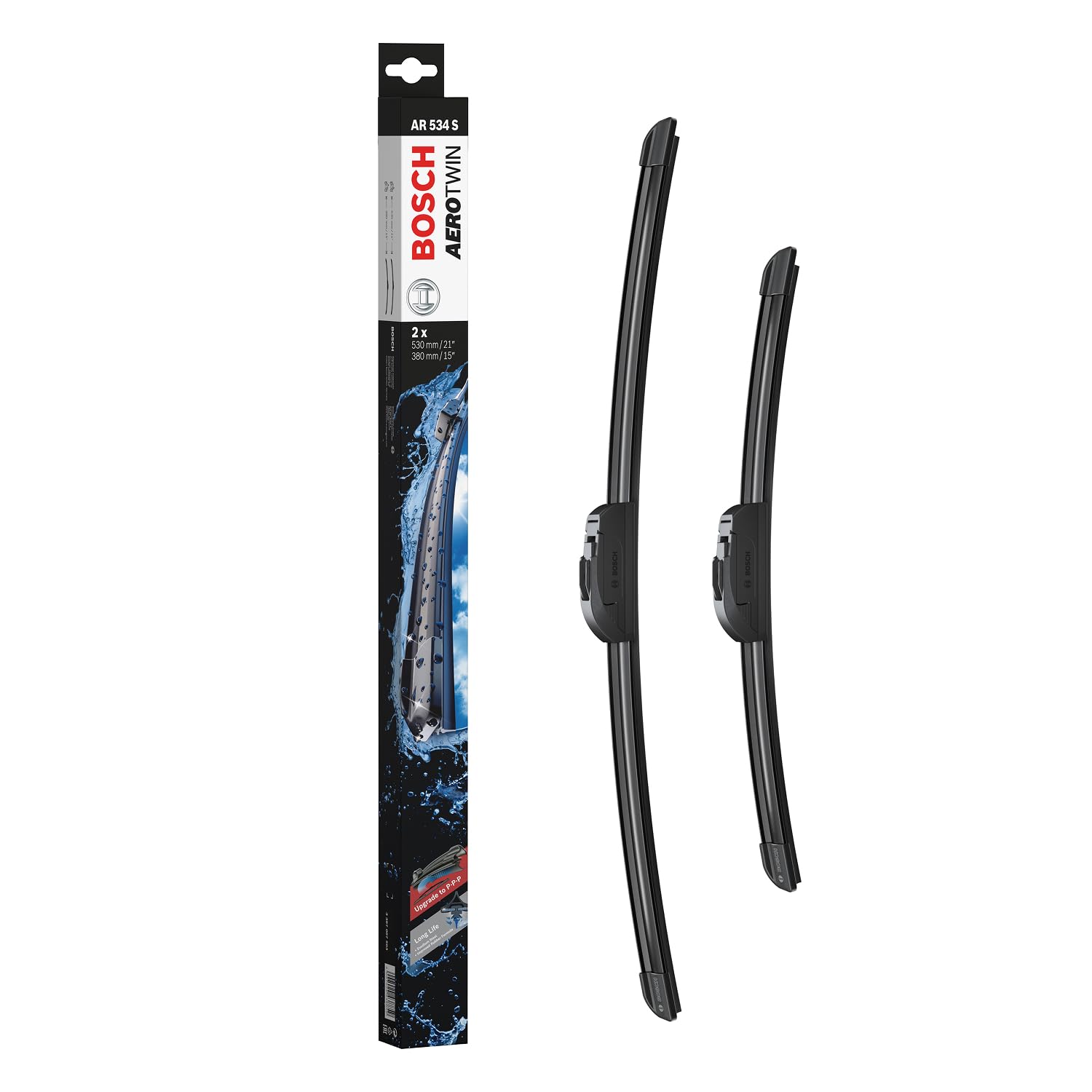 Bosch Spazzole tergicristallo 3397007503 AeroTwin anteriori 530/380 mm