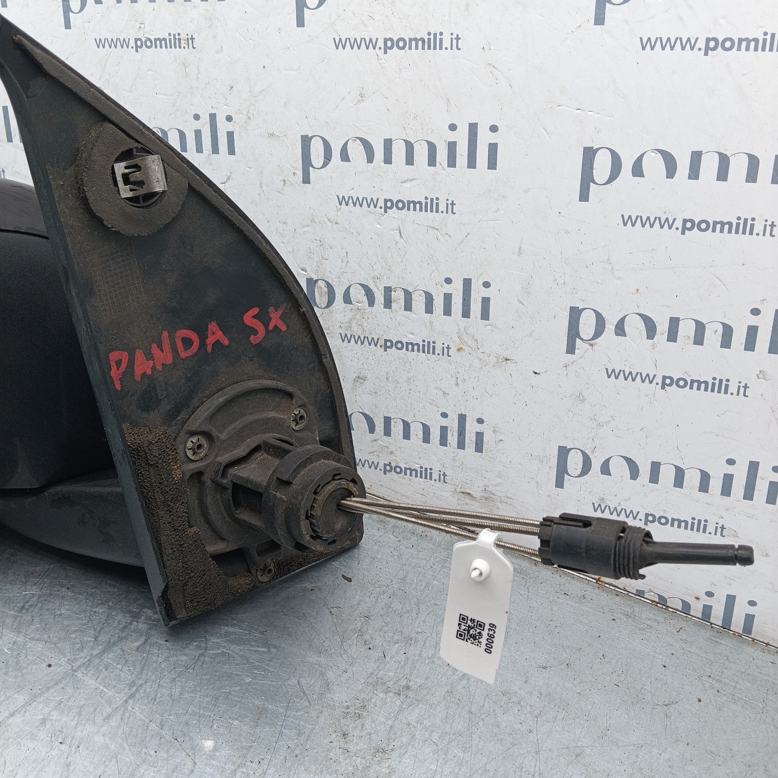Pomili Cristalli Specchietto retrovisore Fiat Panda 312 sinistro usato