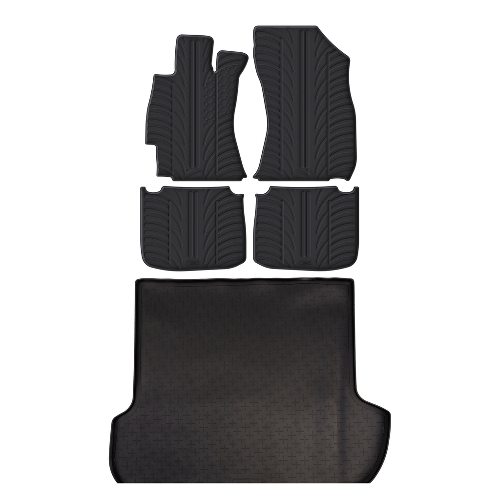 Travall Bundles Subaru Outback tappetini e vasca baule in gomma 2014-2020