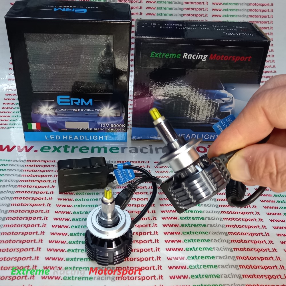Xtreme Racing Lampadine LED ERM Small 360° lampade LED coppia per fari lenticolari