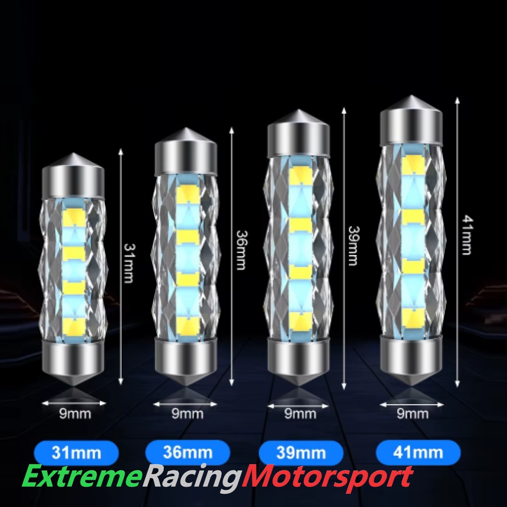 Xtreme Racing Lampadine LED ERM360 C5W-36 C5W 36 mm 600 lm