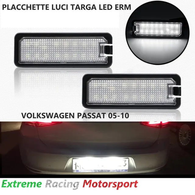 Xtreme Racing Accessori per Illuminazione LED ERM PLLED placchette LED targa Passat B6 coppia