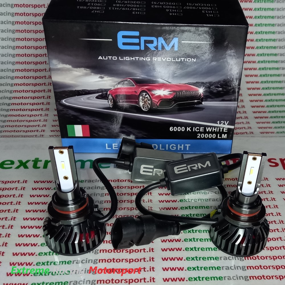 Xtreme Racing Lampadine LED ERM 20K HB4 9006 coppia 6000K