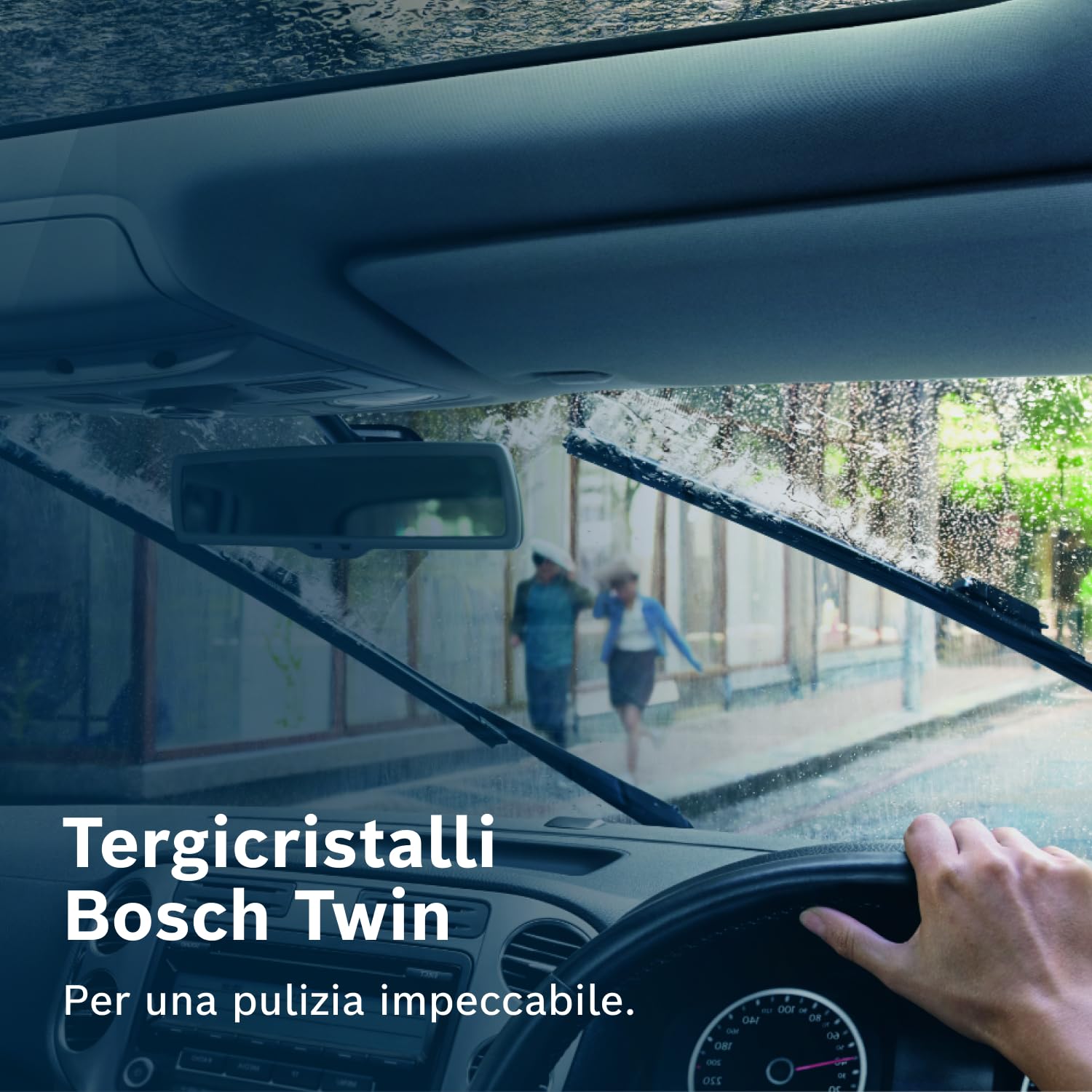 Bosch Twin 3397118303 spazzole tergicristallo anteriori con spoiler 600/450 mm