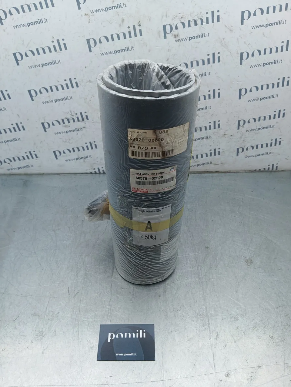 Pomili Rivestimenti interni Toyota Auris Corolla tappetino bagagliaio nuovo OEM 58570-02200