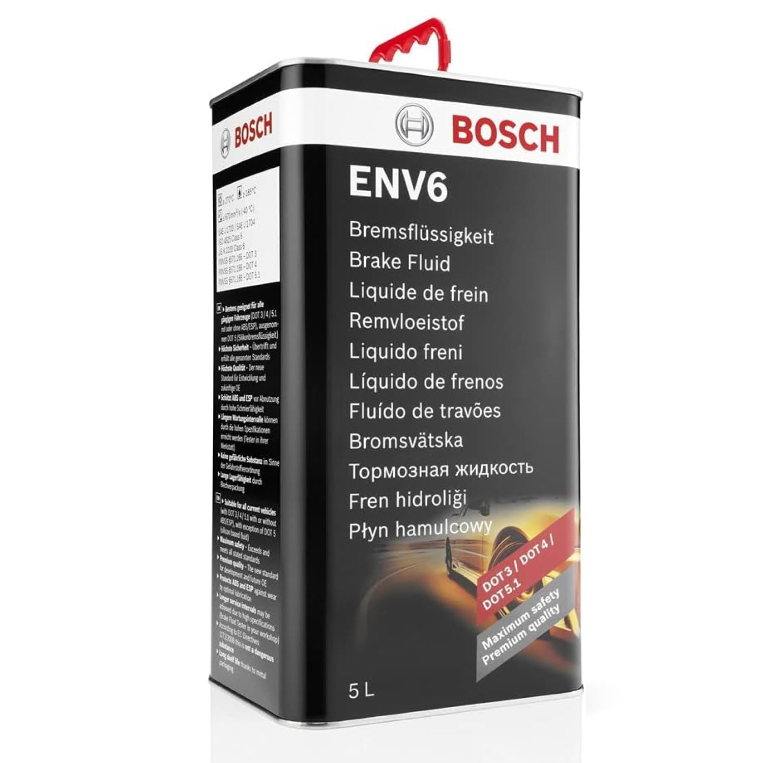 Bosch HCP Sistema frenante ENV6 liquido freni 1 L DOT 3 4 5.1