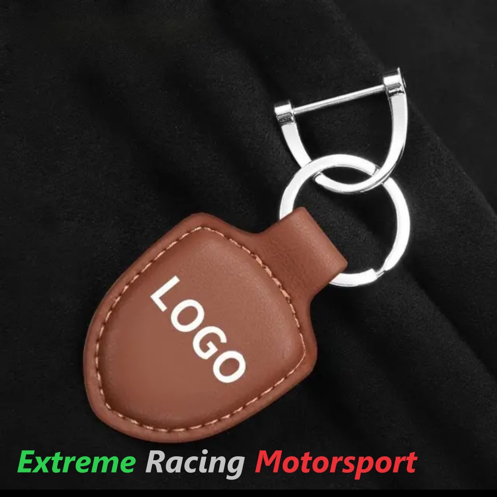 Xtreme Racing Portafogli e Articoli in Ecopelle New25 portachiavi ecopelle nero rosso
