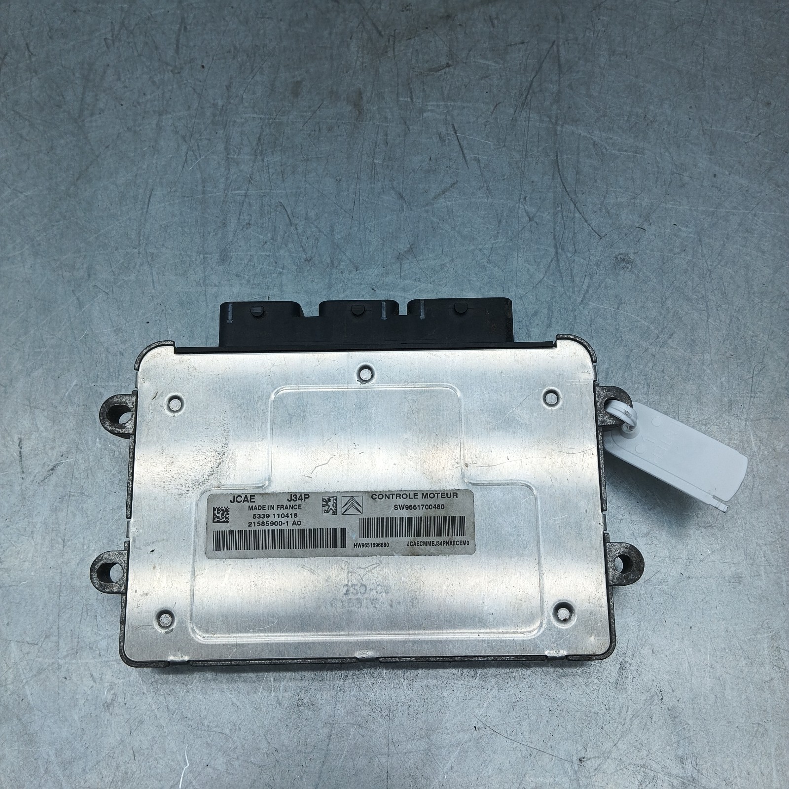 Pomili Motorini avviamento, alternatori, ECU e cavi centralina motore PSA 21585900-1 usata