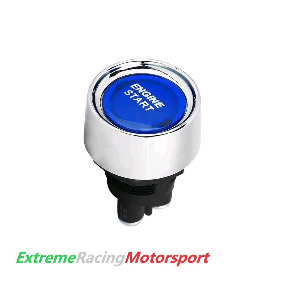 Xtreme Racing Decorazioni Auto e Adesivi Engine Start pulsante avviamento 12 V blu foro 22 mm
