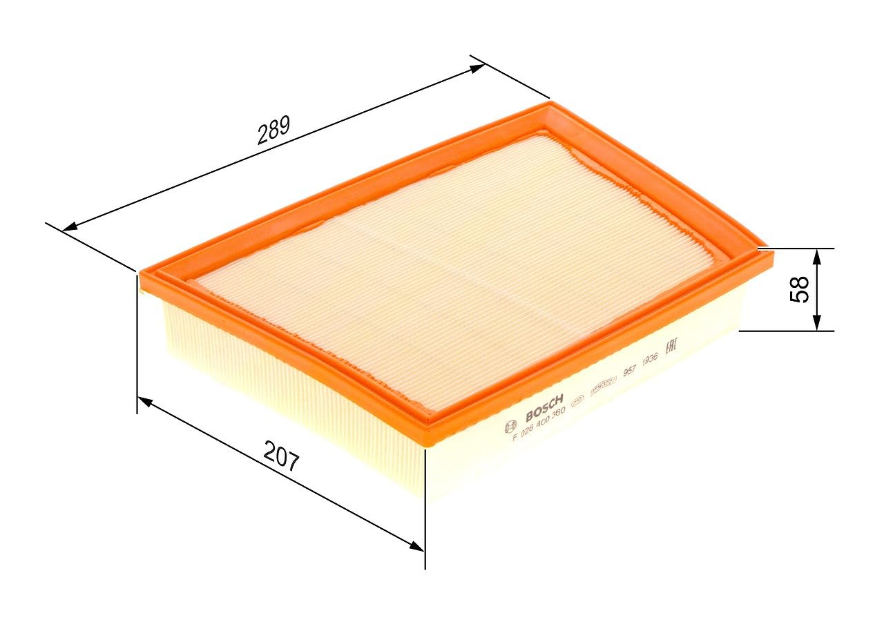 Bosch Filtri S0360 filtro aria ricambio antiparticolato