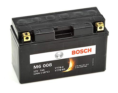 Bosch Batterie M6008 batteria moto AGM 7 Ah