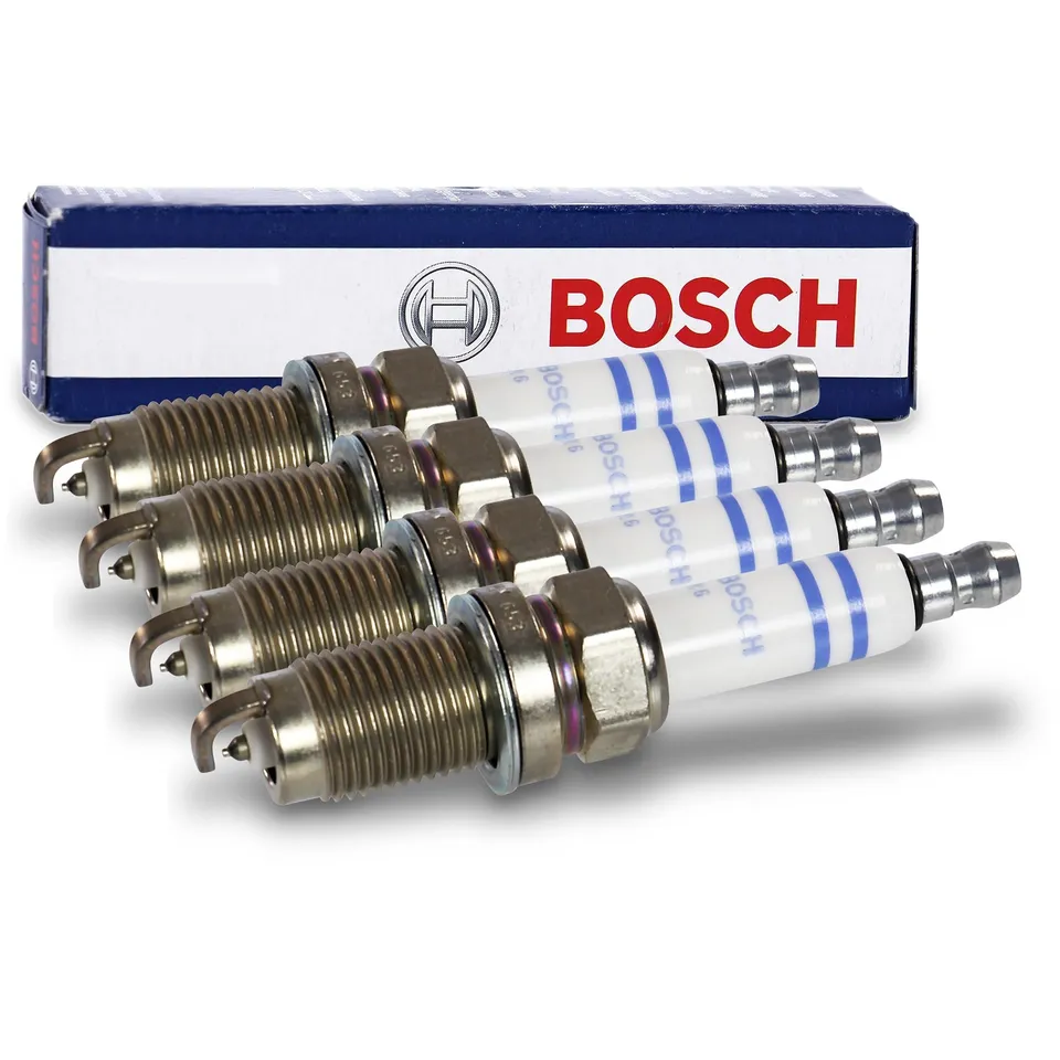 Bosch Candele di accensione FR6HI332 Candele 4 pezzi Iridium