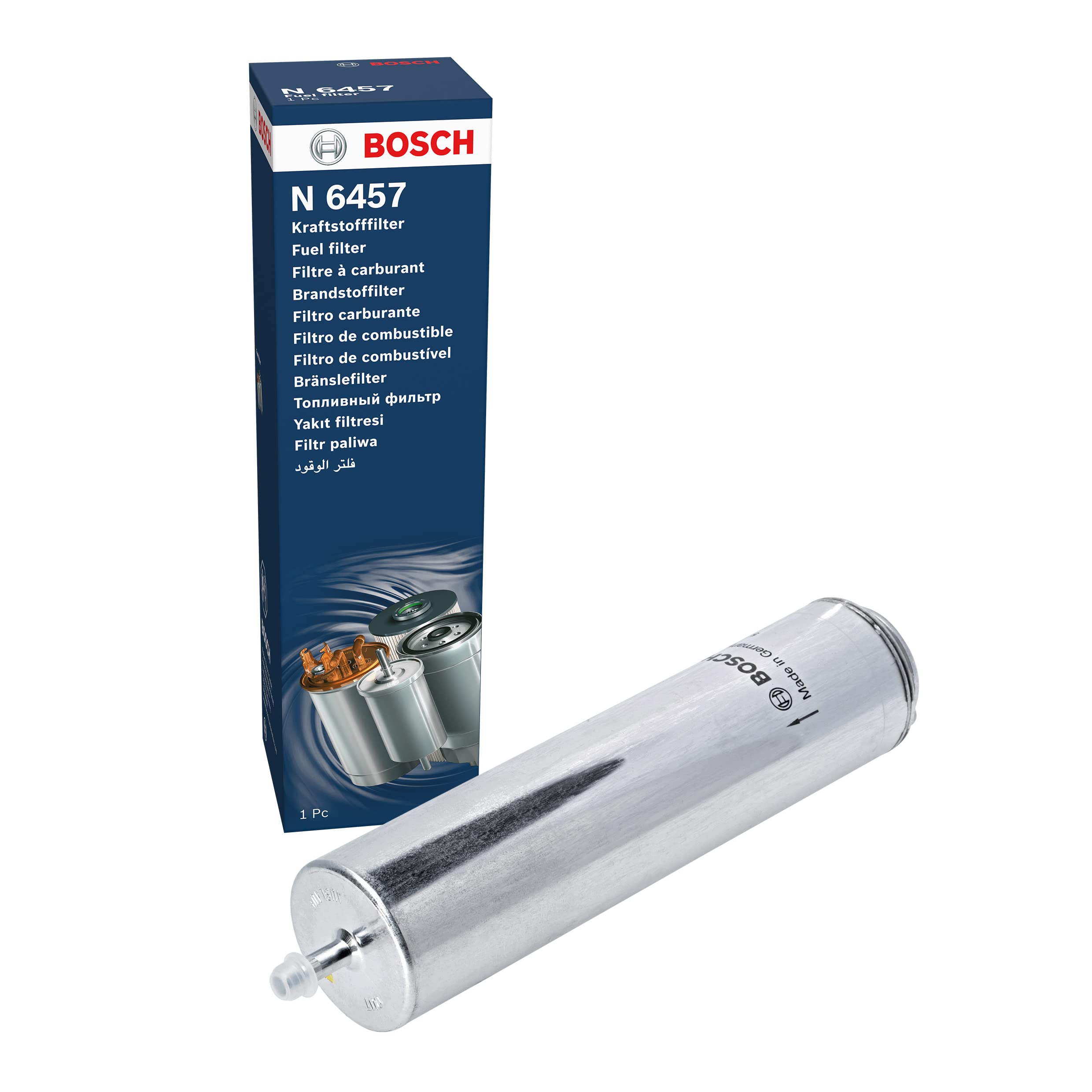 Bosch Filtri 0450906457 Filtro carburante 1 pezzo diesel