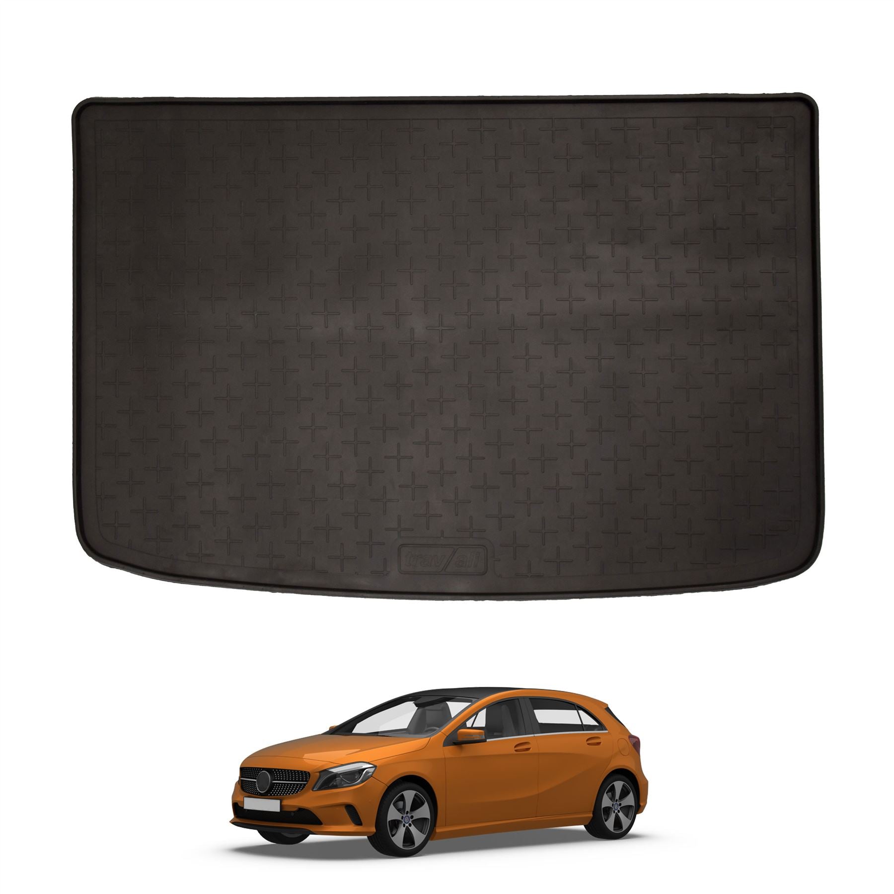 Travall Trunk Liners Mercedes A-Class 2012-2018 vasca baule in gomma