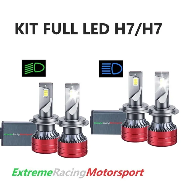 Xtreme Racing Kit Illuminazione LED H7/H7 kit LED 6000K