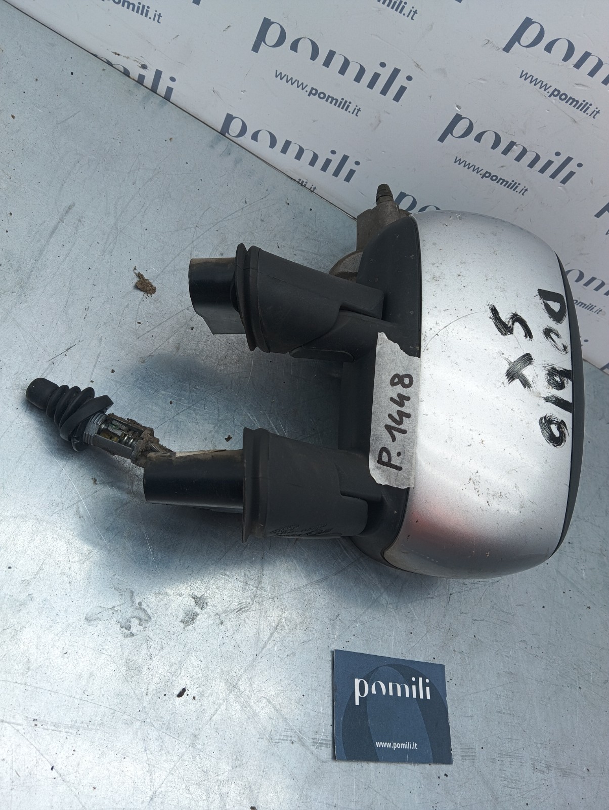 Pomili Cristalli Fiat Doblo specchio retrovisore manuale sinistro 0158100 usato