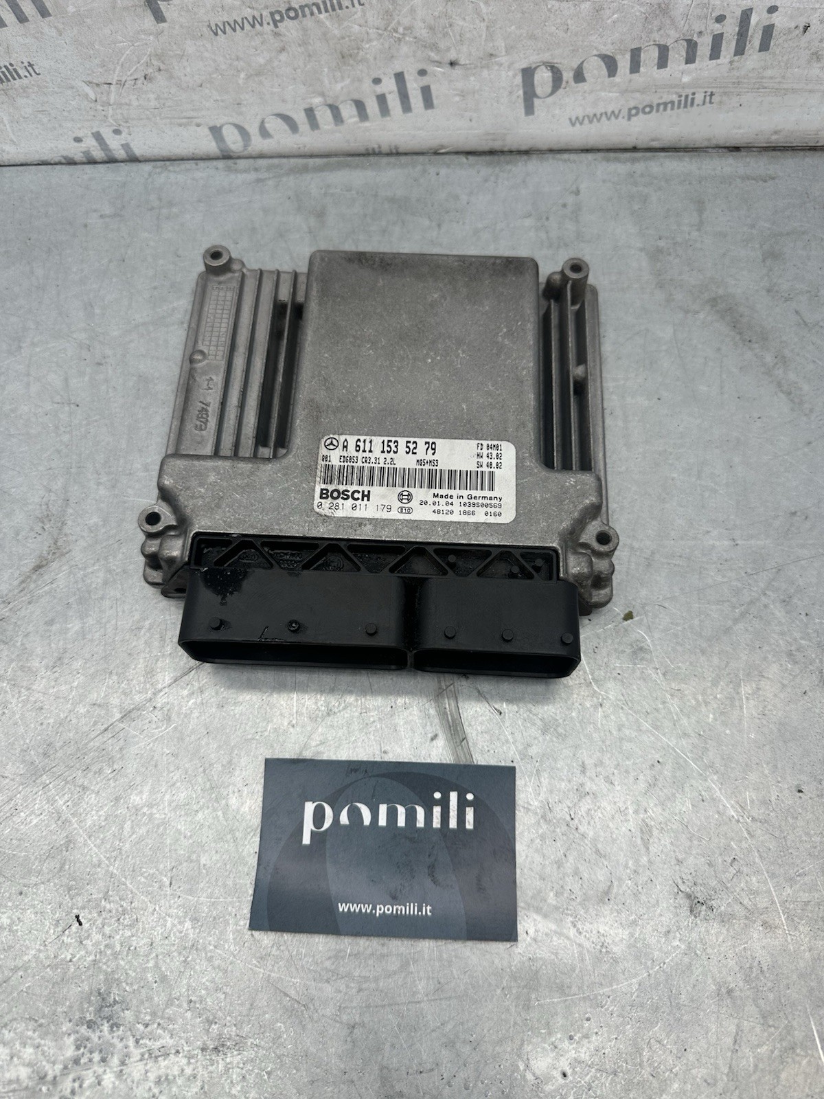 Pomili Centraline ECU Mercedes 2.2 CDI A6111535279 centralina motore usata