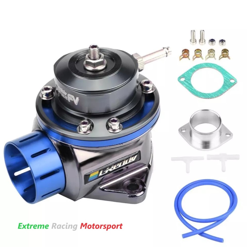 Xtreme Racing Impianto Carburante e Regolatori di Pressione Kit Valvola Pop Off ERM FV Blue Abarth Grande Punto